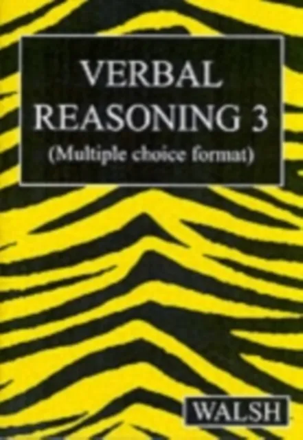 bumblebee(UK) Ltd Verbal Reasoning 3 : Bk. 3