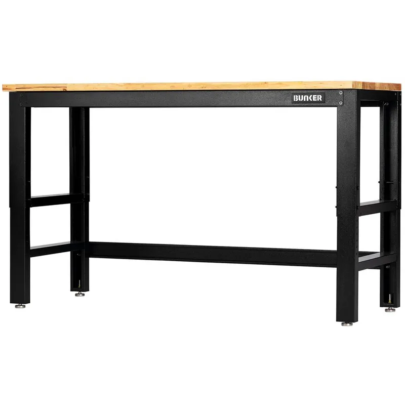 Bunker Hardwood Worktop Workbench 1.5m