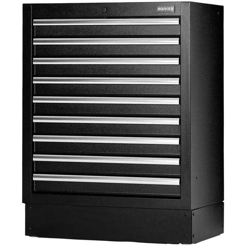 Draper 23748 Bunker® Modular Floor Cabinet, 9 Drawer, 680mm