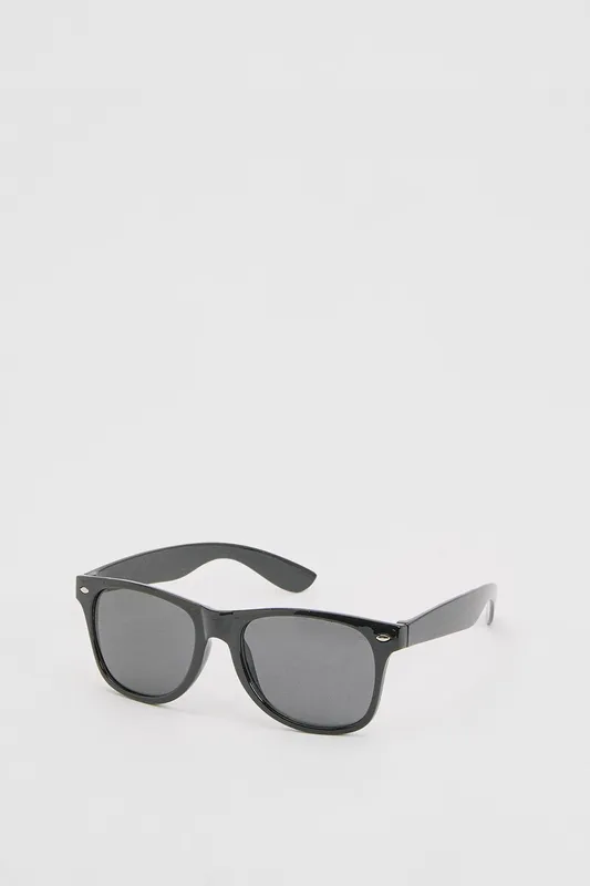 Burton Men's Black Square Frame Sunglasses Black One Size