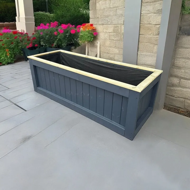 Buttercup Farm Kent Garden Planter (Choice of Paint Colours) - L90 x W90 x H90 cm Multicolor