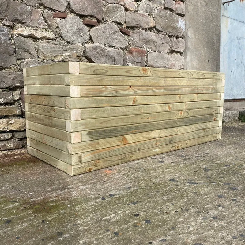 Norfolk Planter - Wood - L180 x W40 x H60 cm