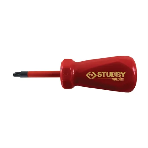 C.K Stubby Vde Slim Screwdriver - PZ2