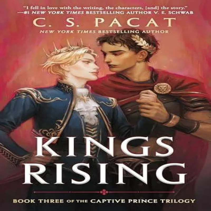 C.S. Pacat Kings Rising Paperback Book Multicolor
