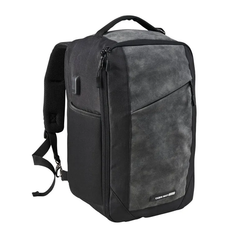 Cabin Max Unisex Manhattan 20L Under Seat Cabin Bag for Ryanair in Black Black female