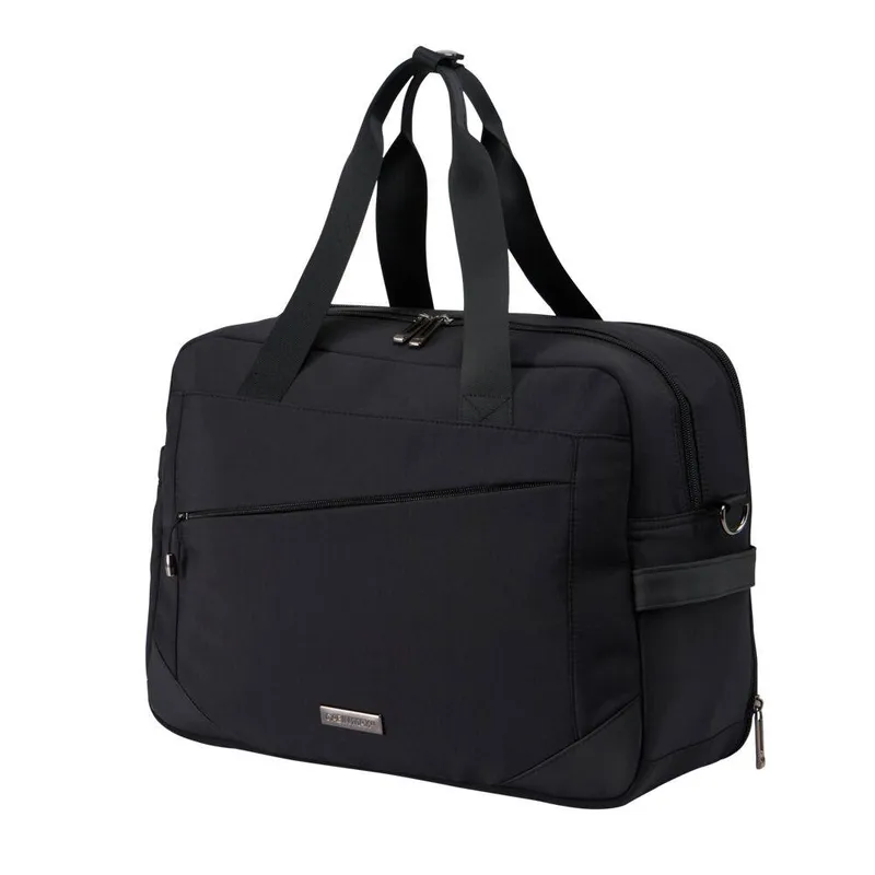 Cabin Max Manhattan Holdall Underseat Cabin Travel Bag 40x30x20 cm in Jet Black Size: 40 x 30 x 20 cm Jet Black 40 x 30 x 20 cm