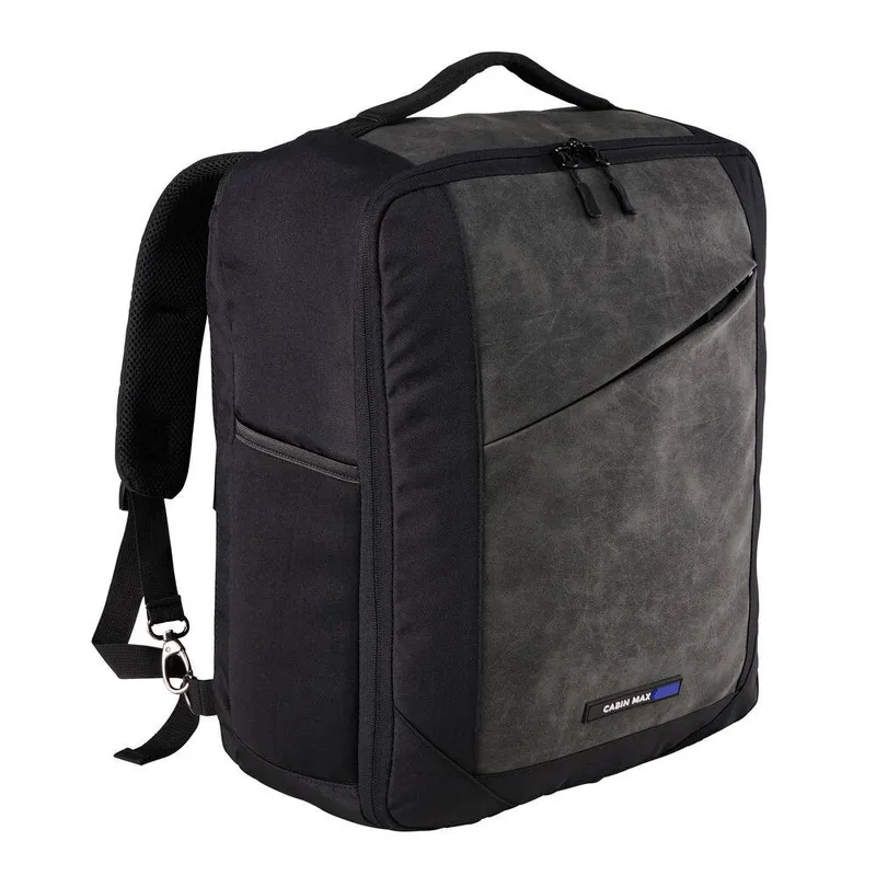 Cabin Max 24L Manhattan Underseat Cabin Bag 40x30x20cm in Black - Black