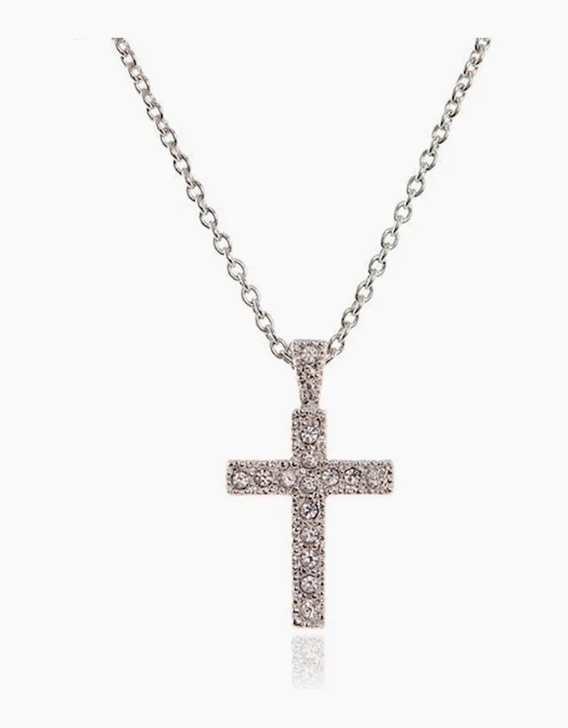 Women's Cachet London Classic Silver Cross Pendant