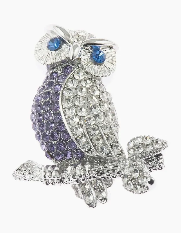 Women's Cachet London Owl Brooch