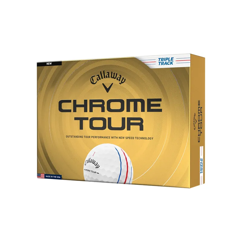 Callaway Chrome Tour 26 Triple Track Golf Balls (Dozen)
