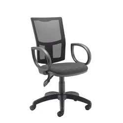 Calypso 2 Mesh + Fixed Arms Charcoal