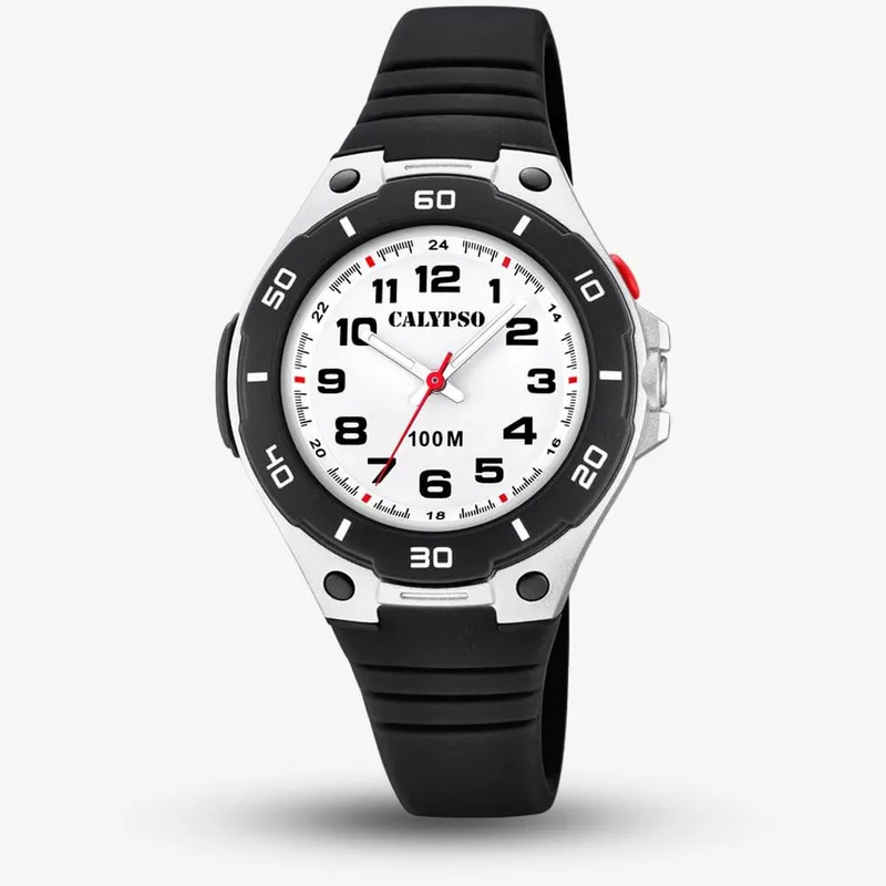 Calypso Unisex Colourful Watch K5758 in Black - Black