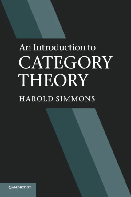Cambridge University Press An Introduction To Category Theory