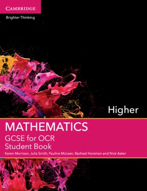 Karen Morrison Gcse Mathematics for Ocr Higher Student Book