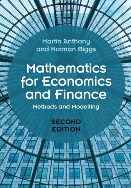 Cambridge University Press Mathematics For Economics And Finance : Methods And Modelling