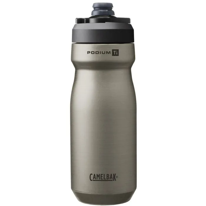 Camelbak Podium Titanium 532ml Insulated Bike Bottle - Silver