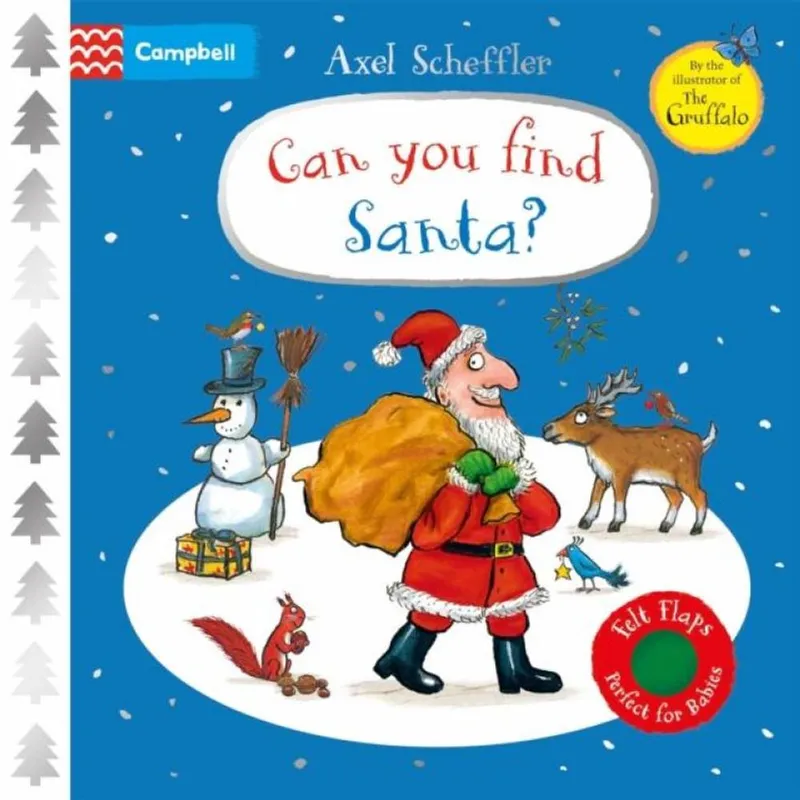 Campbell Books Can You Find Santa? Board book Book Multicolor