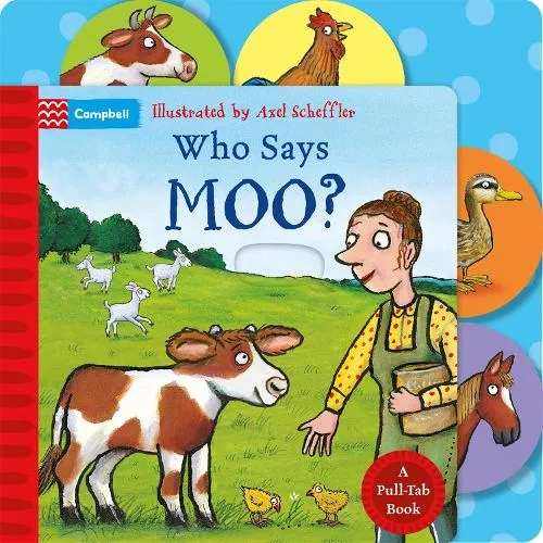 Campbell Books Who Says Moo?