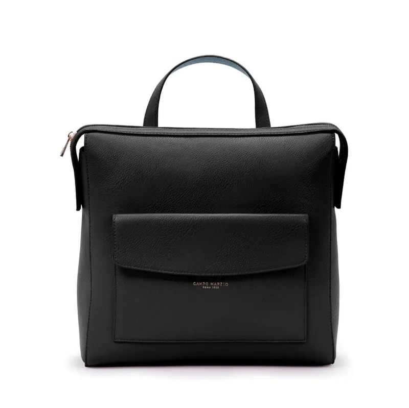 Campo Marzio Women's Sharon Backpack Bag in Black Black