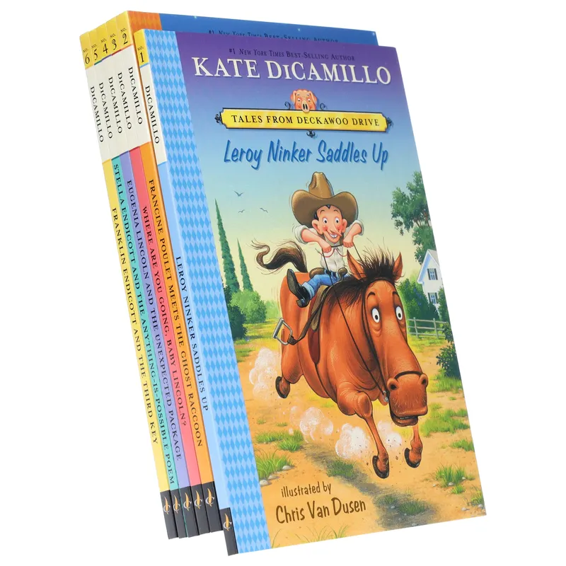 Candlewick Press ltd Tales from Deckawoo Drive 6 Books Set By Kate DiCamillo and Illustrated By Chris Van Dusen