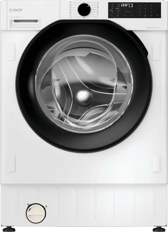 Candy ProWash BC4S49M6DB8J-80 Integrated 9kg WiFi Connected Washing Machine with 1400 rpm - White - A Rated, White
