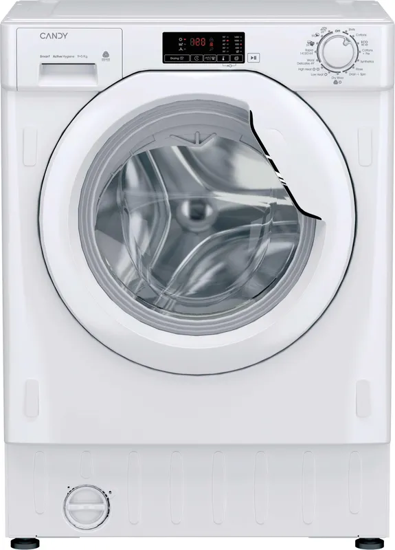 Candy Smart Cbd 495D14-80 Integrated 9Kg/5Kg Washer Dryer with 1400 rpm - White - E Rated [Wash&Dry], B Rated [Wash Only], White