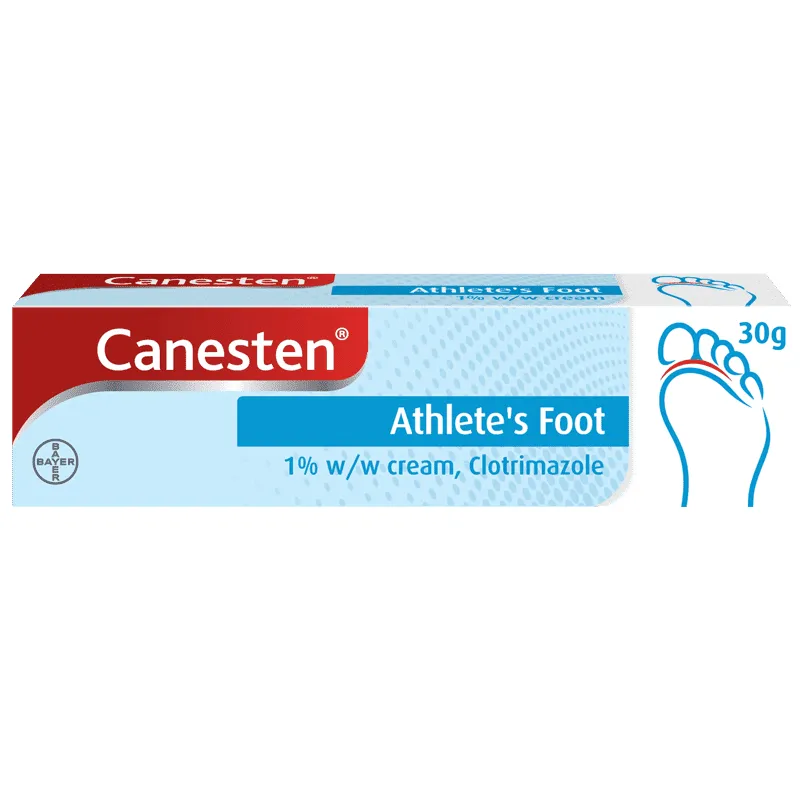 Canesten Athletes Foot 1 percent Cream 30g