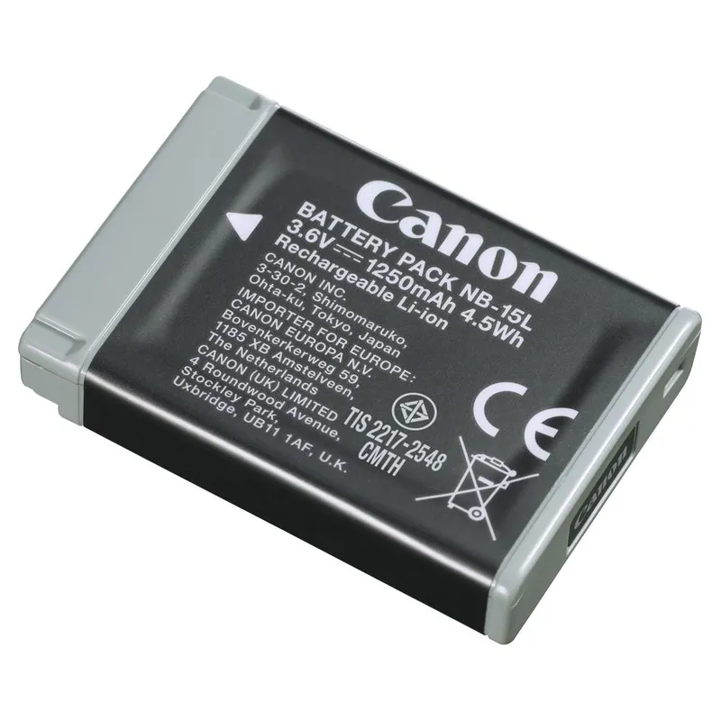 Canon NB-15L Battery Pack for G7X series