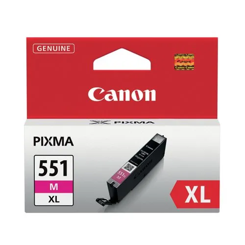 Original Canon CLI-551 High Capacity Magenta Ink Cartridge