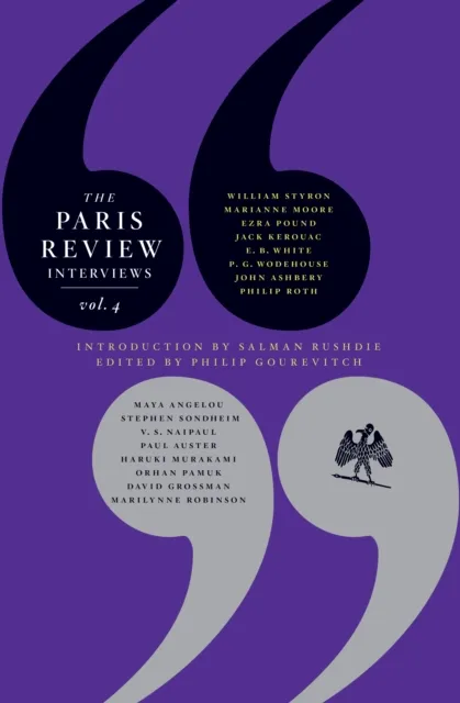 Philip Gourevitch Paris Review Interviews: Vol. 4 Paperback Book Multicolor