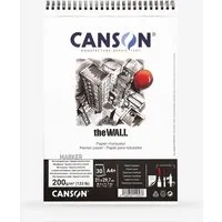 Canson : The Wall : Marker Paper Pad : A4+ : 200gsm : 30 Sheets