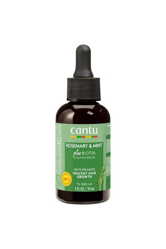 Debenhams Cantu Rosemary & Mint Hair & Scalp Oil 59ml - Multicolor