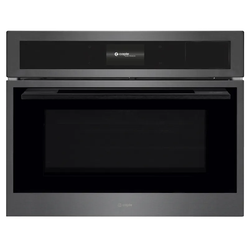 Caple CMS260GM Sense Premium Combination Microwave Oven With Steam For Tall Housing - Gunmetal