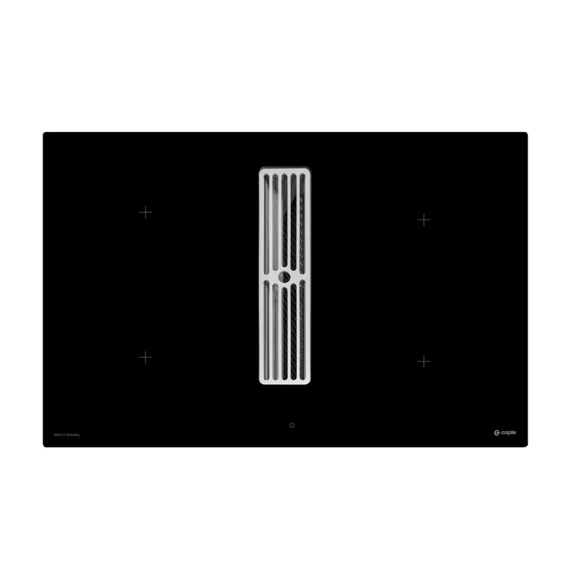 Caple DD810BK 80cm Wide Black Venting Induction Hob