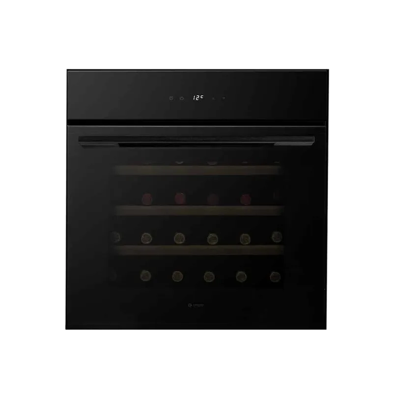 Caple Sense WC6100BG Black Built-In In-Column Single Zone Wine Cooler