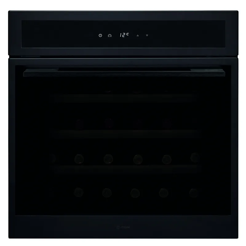 Caple WC6100BS 60cm Integrated In Column Wine Cooler - Black Steel