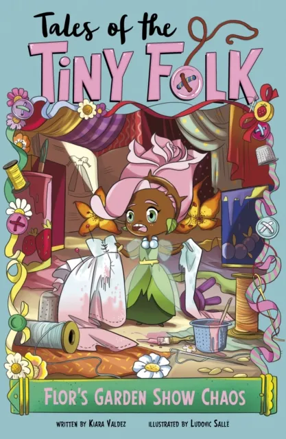 Kiara Valdez Flor's Garden Show Chaos Paperback Book Multicolor