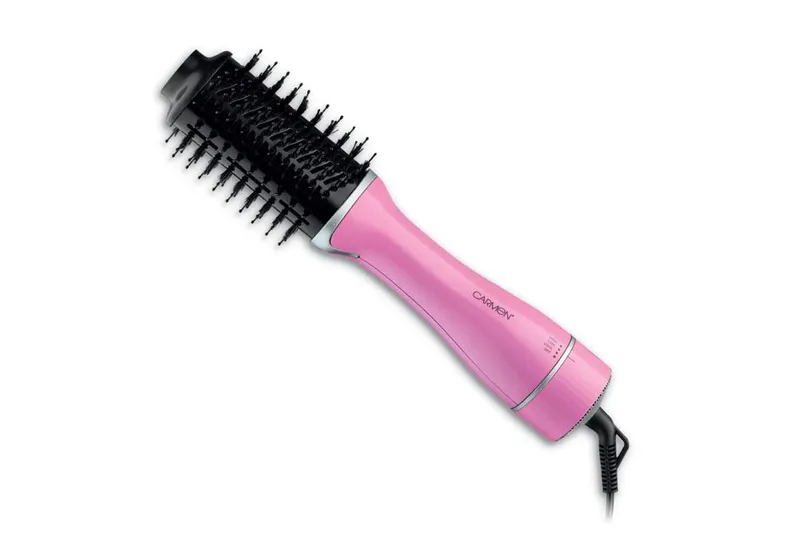 Carmen Unisex Oval Hot Air Brush in Pink Pink One Size female