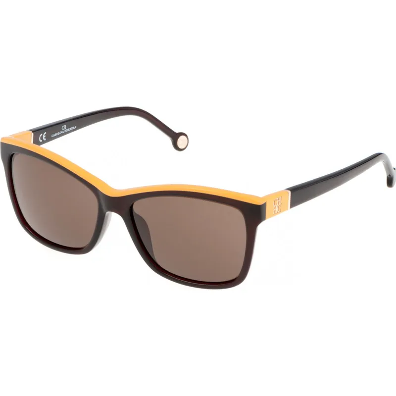 Carolina Herrera Unisex SHE598550958 Sunglasses in Brown Brown female