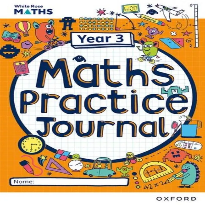 Caroline Hamilton White Rose Maths Practice Journals Year 3 Workbook: Single Copy Multicolor
