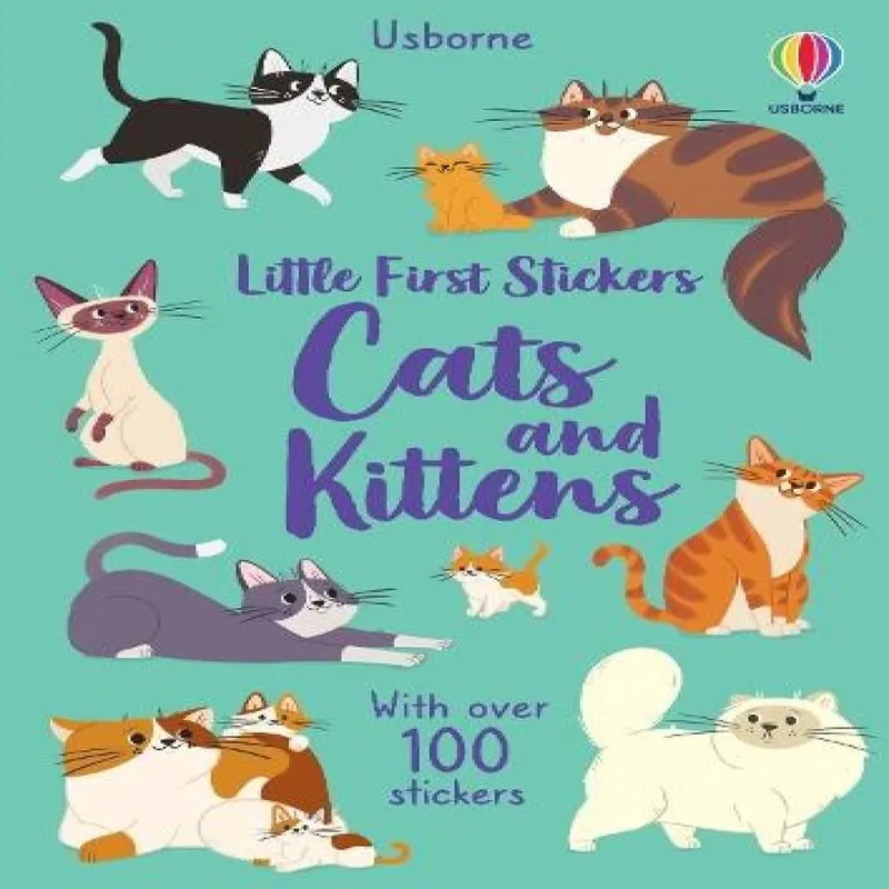 Caroline Young Little First Stickers Cats and Kittens