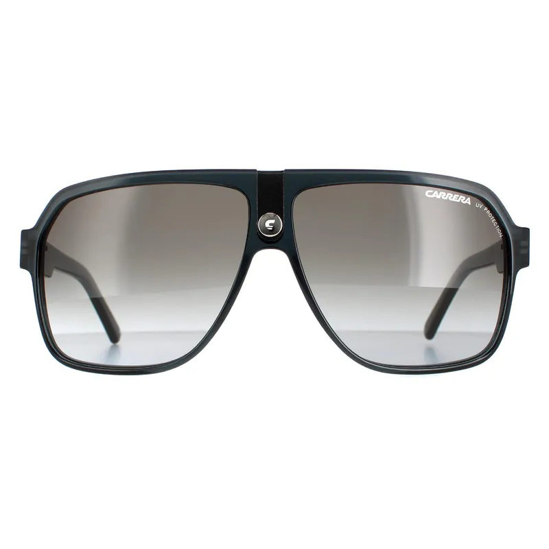 Carrera Unisex Aviator Grey Black Dark Grey Gradient 33/S Sunglasses - Grey