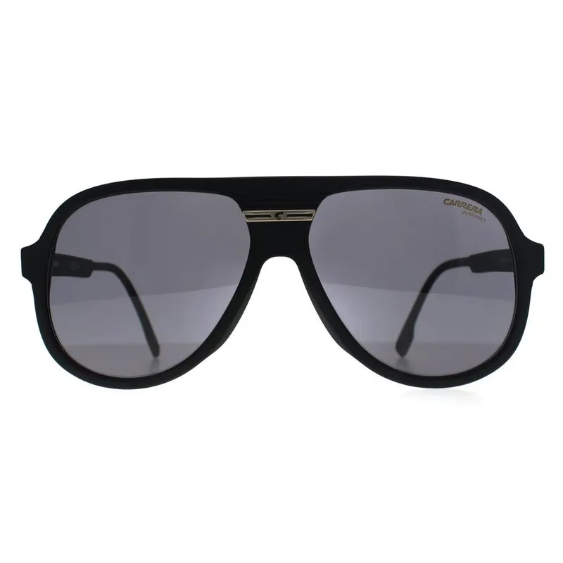 Carrera Unisex Aviator Matte Black Gold Grey C Sport 07/S Black One Size female