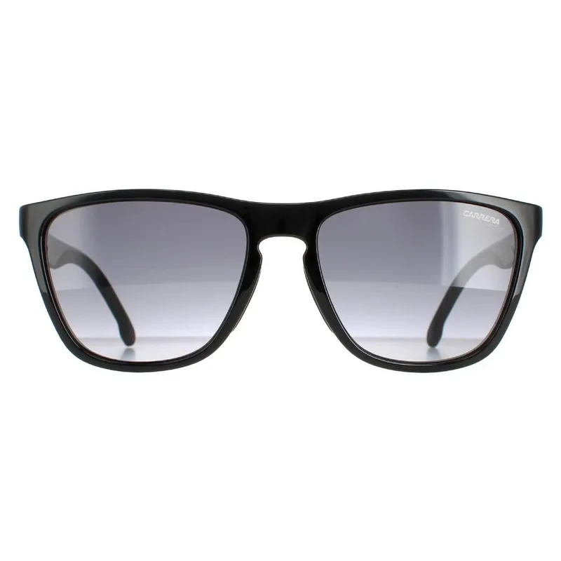 Carrera Unisex Square Black Dark Grey Gradient 8058/S Black female