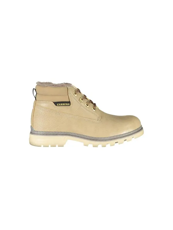 Carrera Women's Beige Polyester Boot Size: 3 Beige 3 female