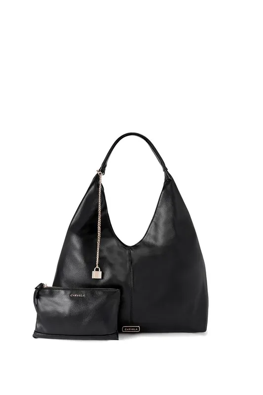 Carvela Women's 'Cassia Hobo Bag' in Black Black