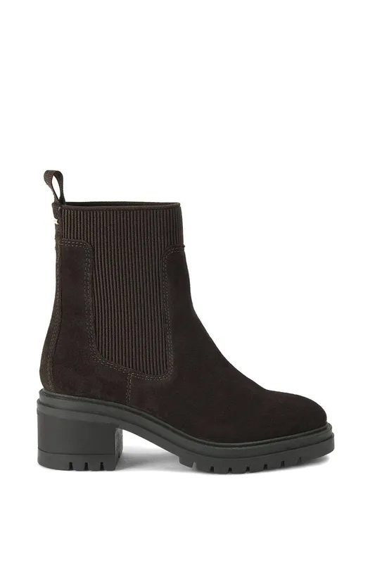 Carvela Women's 'Champion' Leather Suede Boots in Brown Size: 8 Brown female