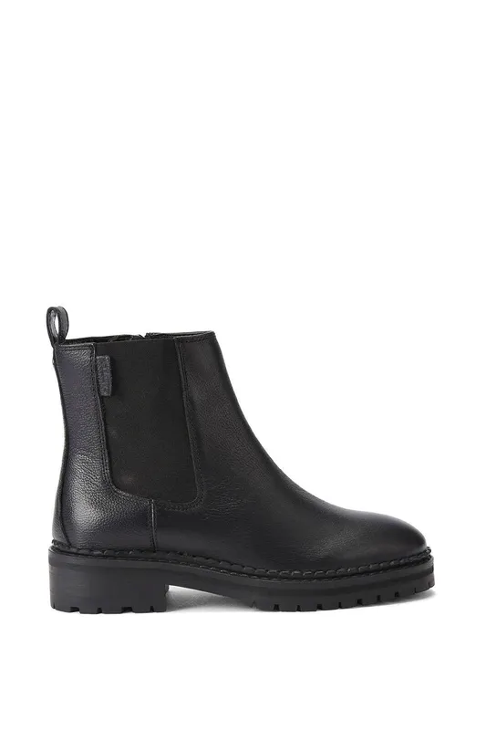 Carvela Women's 'Companion' Leather Boots in Black Size: 3 - Black - Size: 3