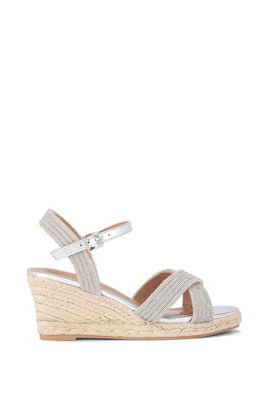 Carvela Women's 'Divine' Heels in Silver Size: 3 - Silver