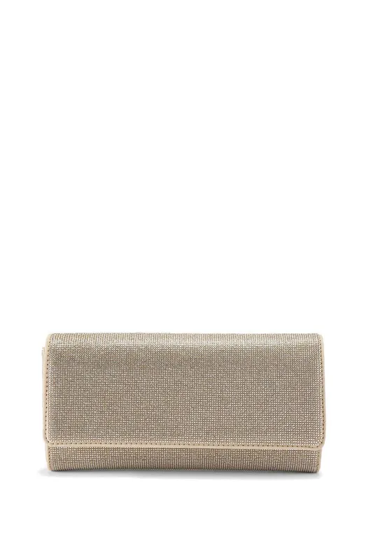 Carvela Women's 'Gemma Clutch' Bag in Gold Gold One Size